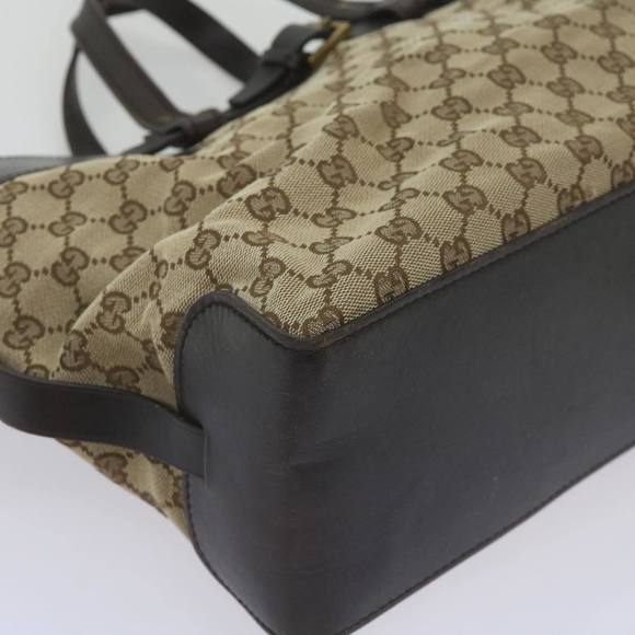GUCCI GG Canvas Hand Bag Beige 106251 Auth ep3361 - Picture 15 of 16